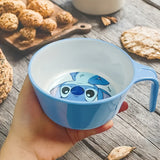 3-delige Stitch Tafelware Set – Kom, Mok en Lepel met Schattig Cartoonontwerp
