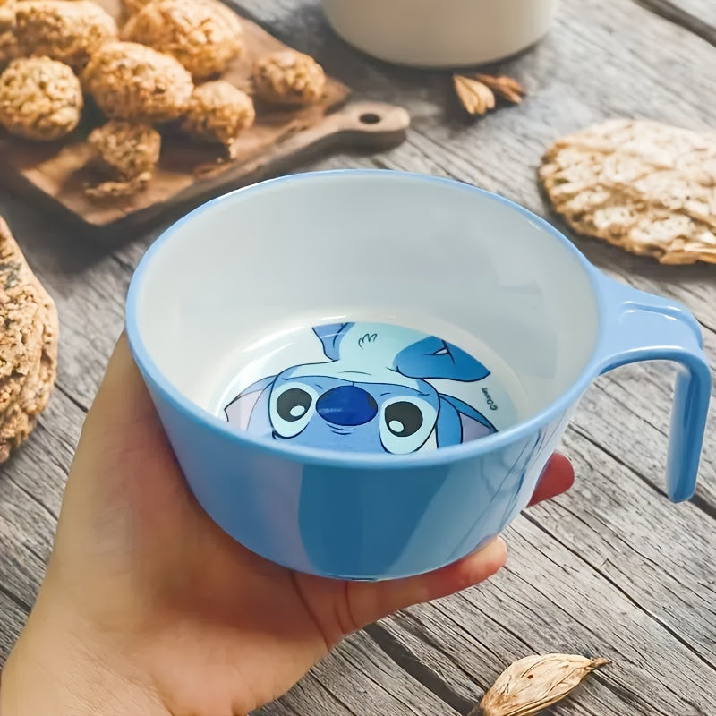 3-delige Stitch Tafelware Set – Kom, Mok en Lepel met Schattig Cartoonontwerp