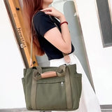 ComfortCarry Dames Tote Tas – Lichtgewicht met Afneembare Band en Veel Opbergruimte