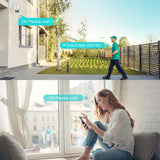 Draadloze Buitenbewakingscamera met WiFi – SecureView 360