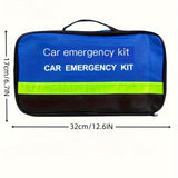 Auto Noodhulp Kit – Gevarendriehoek, Veiligheidsvest, Kabels en Meer