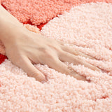 Fluffy Bloemen Badkamer Tapijt – Absorberend en Zacht voor Extra Comfort