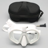 Tempered Duikmasker met Opbergcase - Duik Bril met Anti-Fog en Camerabevestiging