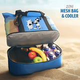 Mickey Mouse Strandtas – Lichtgewicht en Praktisch met Dubbele Laag voor Extra Bescherming