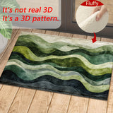 Geometrische Golf Badmat – Perfect voor Badkamer of Entree