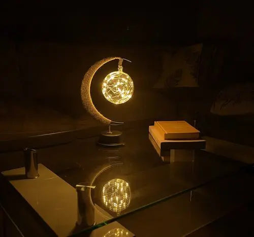 Betoverde Maanslamp – Zachte LED Maanlicht voor een Dromerige Sfeer