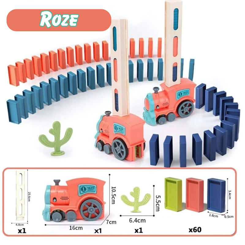 Automatische Dominotrein - Speelplezier en Educatief