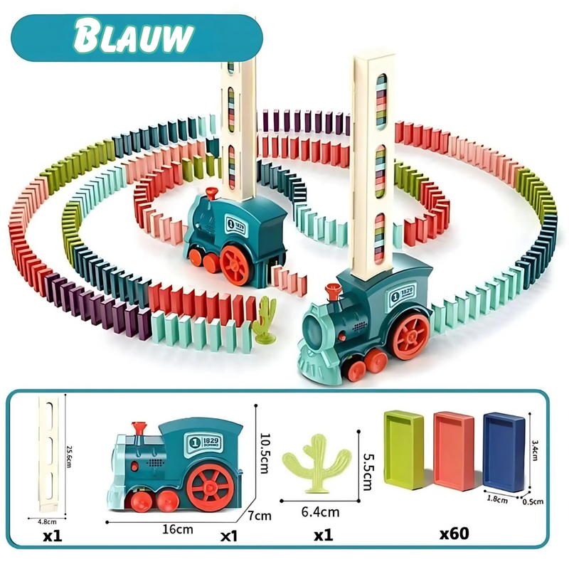 Automatische Dominotrein - Speelplezier en Educatief