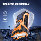 All-in-One Noodradio met Handcrank en Zonnepaneel – Voor Kamperen en Noodsituaties