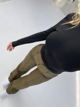 Beau | Hoge Taille Pantalon Met Rechte Pijpen