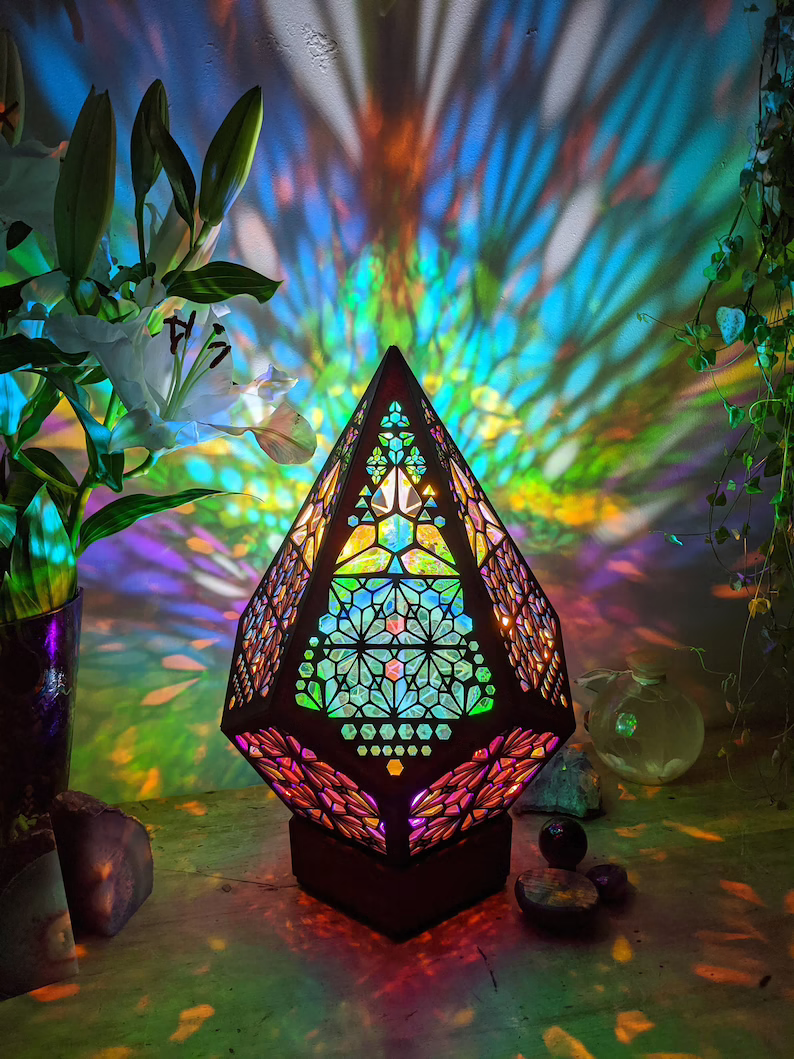 ArtiShine | Diamanten Boheemse Lamp | Inclusief USB LED-lamp T.W.V €15,-