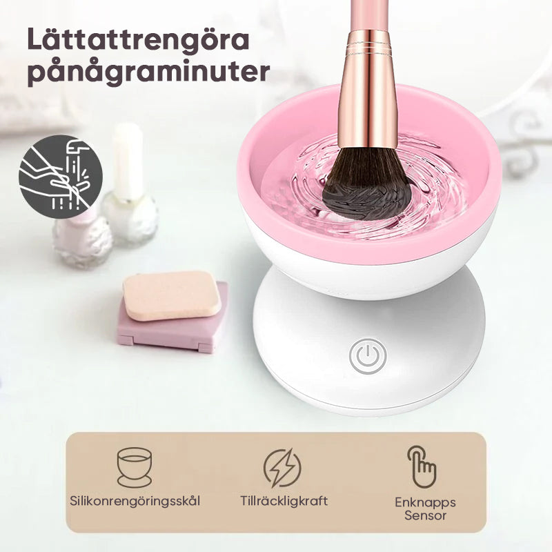 Elektrische Make-up Kwastenreiniger - Snelle en Grondige Reiniging