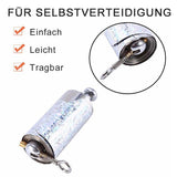 Draagbare metalen stok voor zelfverdediging en goochelen