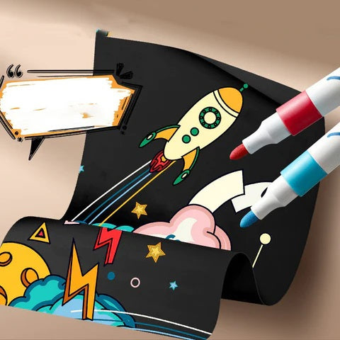 Acrylverfmarkers voor kinderen en knutselprojecten – Verkrijgbaar in 12 tot 48 kleuren