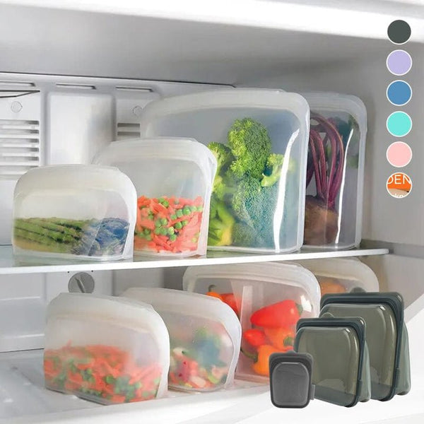Reusable Storage Bags | Nooit meer voedsel verspillen!