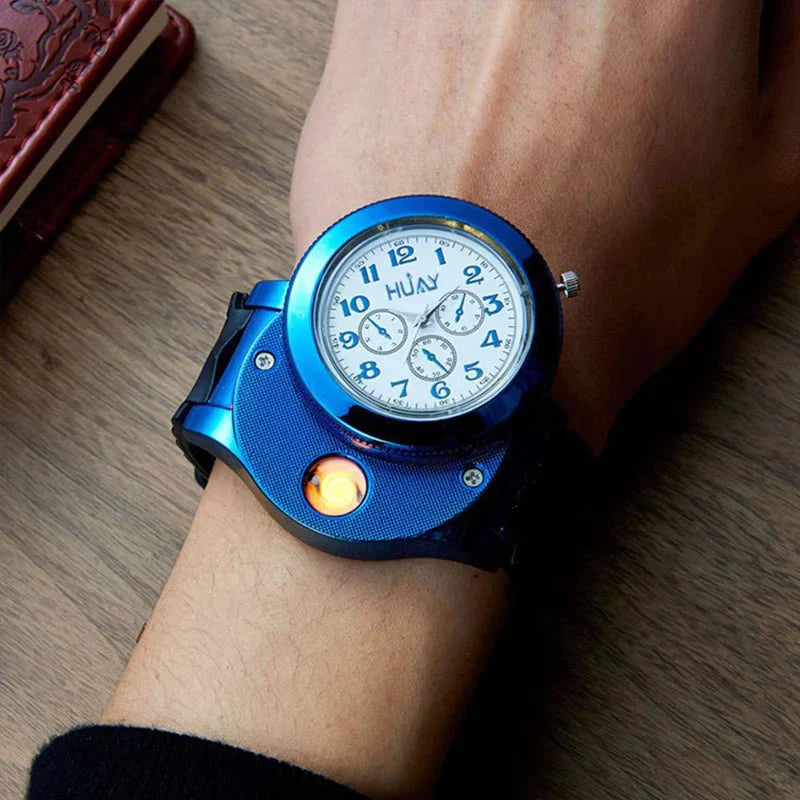 ChronoFuse | Horloge en vlamloze aansteker in één!