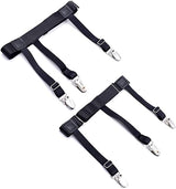 Heren Hemd-Stäbe Gummibanden Bretels voor een veilige Hemd-Houder