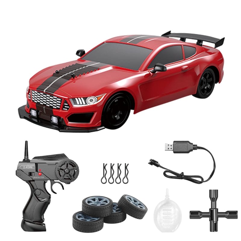 Afstandsbediend RC-driftauto met vierwielaandrijving – Hoge snelheid actie