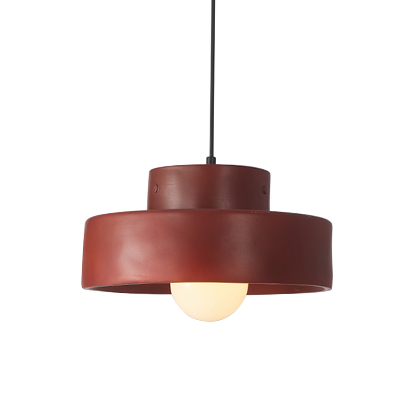 Bray Moderne Hangerlamp van Hars – Strak Ontwerp met Gedurfde Kleuren