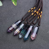 Natuurlijke Kristallen Amethist Genezing Halsketting – Lyra