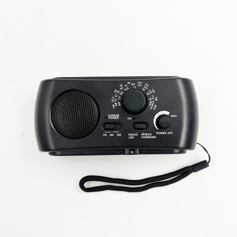 SurvivorTune Noodradio - Draagbare AM/FM Radio met Oplader & Zaklamp