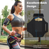 Hardloop Telefoonhouder met Oortelefoonhoesje - Verstelbare Armband voor Sporters