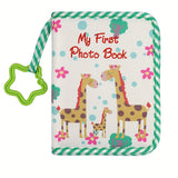 Giraffe Themed Fotoalbum – Duurzaam Herinneringenboek voor Baby's Eerste Foto's