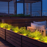 Solar Grondspotverlichting – Geometrisch RVS Ontwerp voor Tuinen en Paden