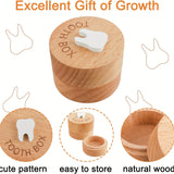 Tandfee Doos voor Kinderen - Houten Tanddoos als Herinnering en Souvenir
