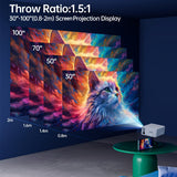 ClarityBeam Mini Projector – Krachtig Beeld in Compact Formaat