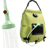 SunnyFlow Zonne-douchezak – Praktisch, Lekvrij en Met Temperatuurmeter