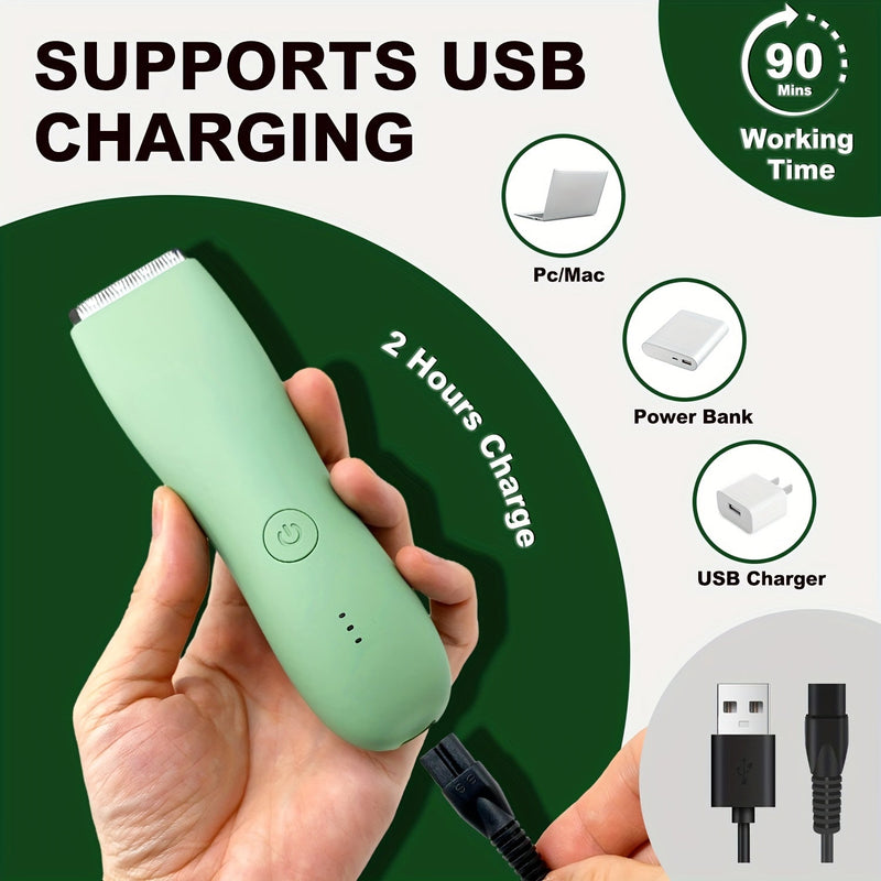 Professionele Body Hair Trimmer - Comfortabele en Veilige Trimbeurt