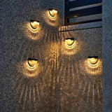 SolarGlow Halfronde LED Hekverlichting – Elegant en Duurzaam