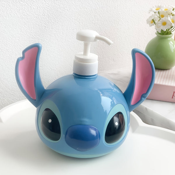 Disney Stitch PVC Shampoo Dispenser – Perfect voor Badkamer en Keuken