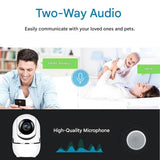 Draaiende WiFi Binnencamera – HomeView Mini