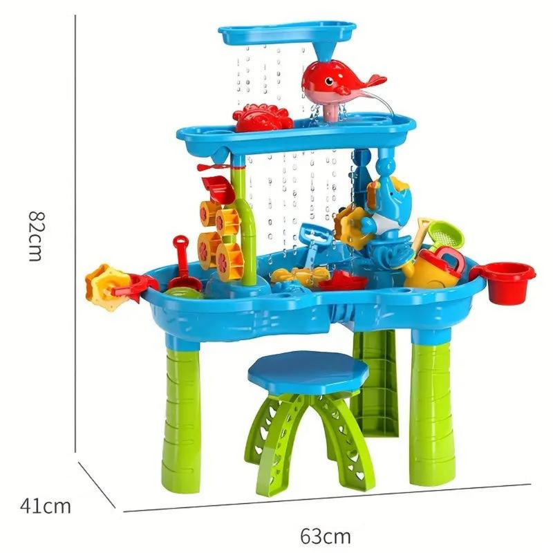 | Zand- en Watertafel | 3 Lagen Plezier
