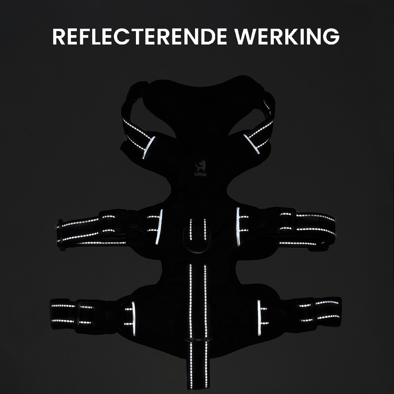 Reflecterend Anti-Trek-Hondentuig - GripGuard