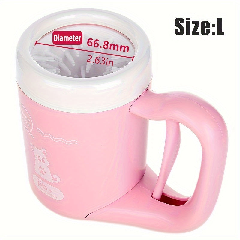 Silicone Hondpoot Cleaner Cup – Draagbare & Zachte Borstel Voetwasser