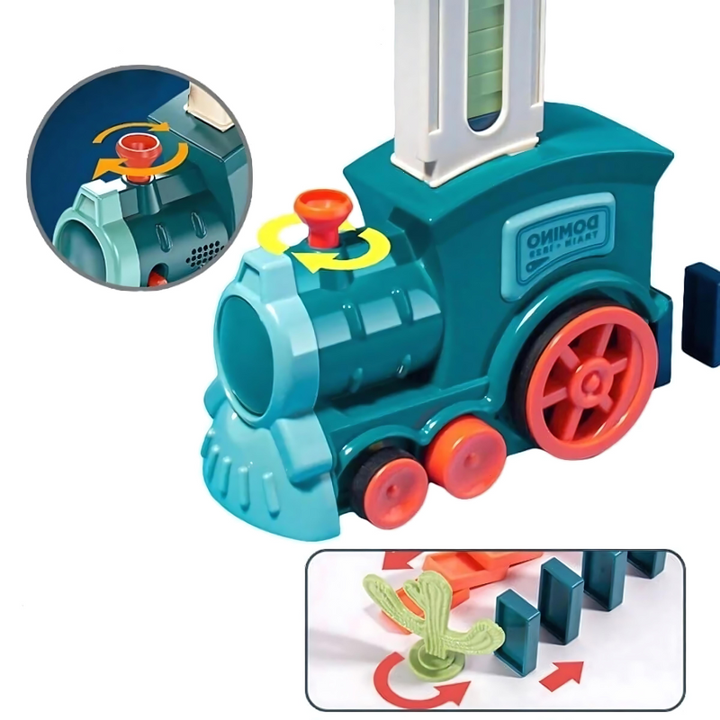Automatische Dominotrein - Speelplezier en Educatief