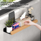 Stijlvolle Wandplank Toiletpapierhouder – Perfect voor Badkamerorganisatie