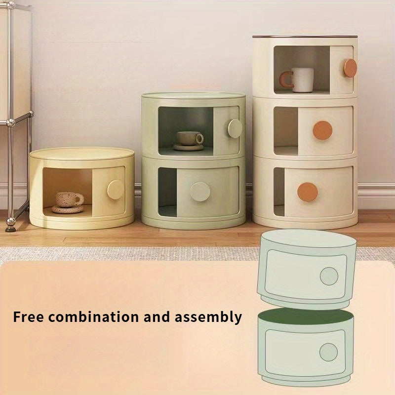 LumiStack Acryl Nachtkastje – Modern en Praktisch Opbergen