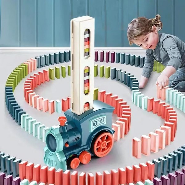 Automatische Dominotrein - Speelplezier en Educatief