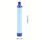 PureFlow Waterfilter Straw - Compact en efficiënt voor schoon drinkwater