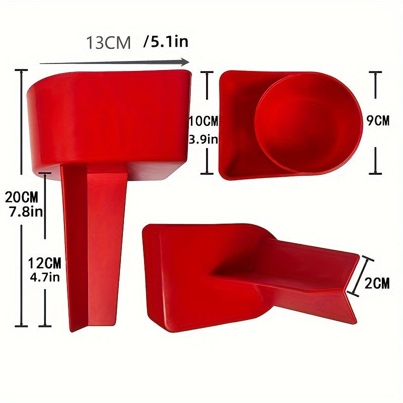 Strand Bekerhouder Set – Perfect voor Drankjes en Snacks tijdens je Strand- en Picknickavonturen