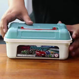 Dynamische Speelgoed Auto Set met 50 Auto's en Opbergbak – Perfect Cadeau voor Kinderen