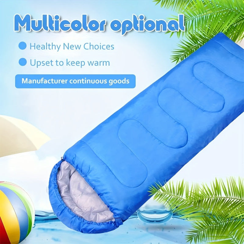 Warme Slaapzak met Capuchon – Perfect voor Kamperen en Winterse Avonturen