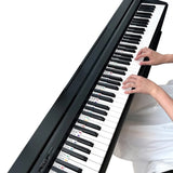 Afneembare notenlabels van siliconen voor 88-toetsen piano's en keyboards