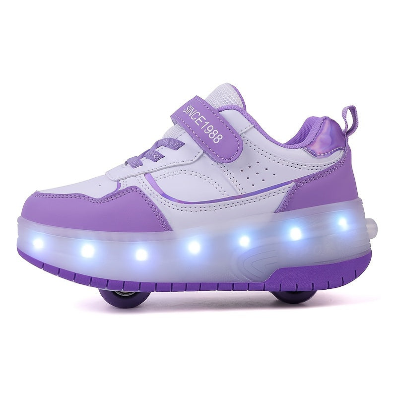 GlowRiders Roller Sneakers - Voor Kinderen met Lichtspektakel
