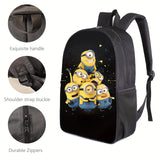 Minions Schoolset - Rugzak, Lunchtas & Etui voor Kinderen