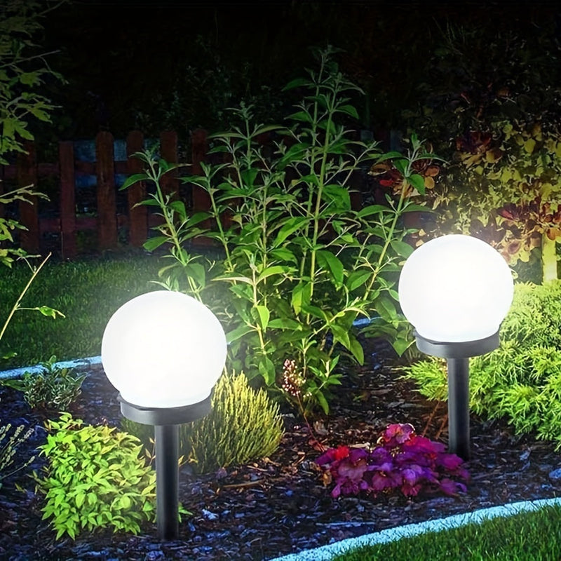 Solar LED Tuinlampen – Sferische Verlichting voor Paden en Tuinen